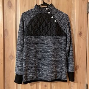 Snap Collar Sweater